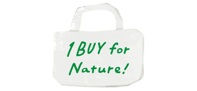 1 BUY for Natureのイラスト