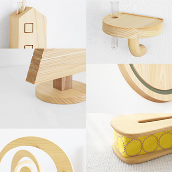 《PIECE of FURNITURE》数量限定の雑貨シリーズ