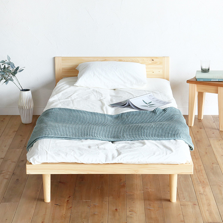 もの（寝具） ひのき ベッド　無垢　シンプル　木製