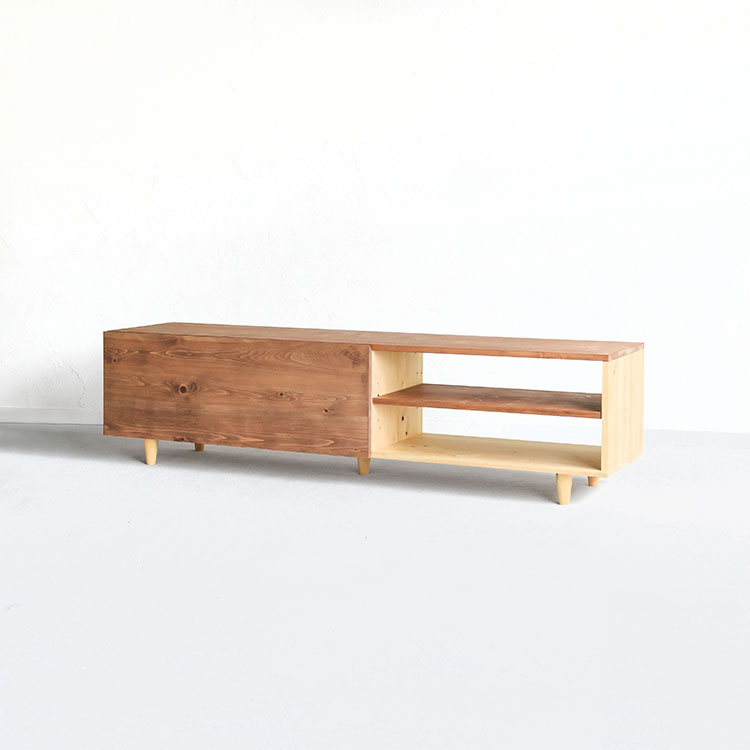 送料無料 無垢板 無垢 棚板 天板  板 桧 ヒノキ DIY ウッドボード シェルフボード 日本の無垢板 一枚板 - 1
